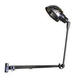 Polished Folding Industrial Light - Lighting