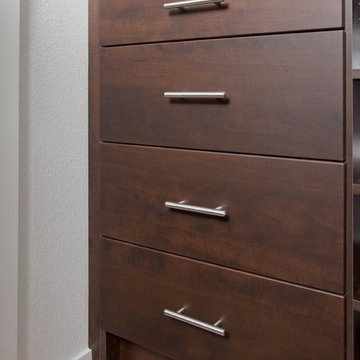 Chocolate Pear Reach In Modern