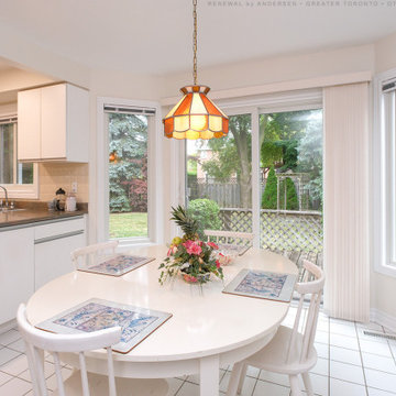 New Windows and Patio Door in Outstanding Eat-In Kitchen - Renewal by Andersen G