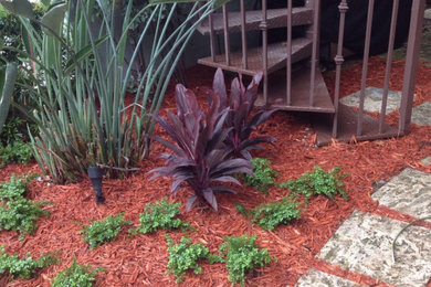 This is an example of a landscaping in Miami.