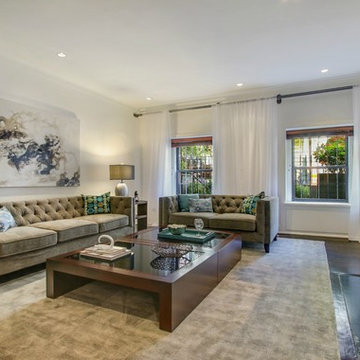 NYC Living/Family/Den Rooms by Designed to Appeal