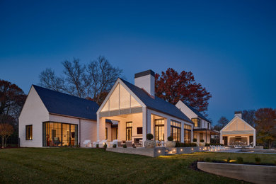 Inspiration for a contemporary exterior home remodel in Baltimore