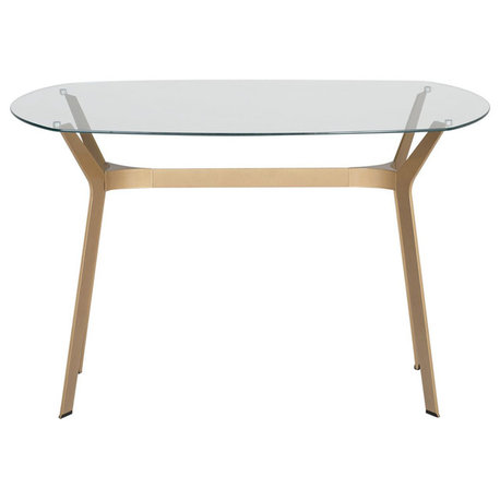 Archtech  Small Space Dining Table with Metal Frame