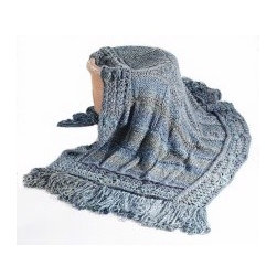 Blue Water Afghan - Throws