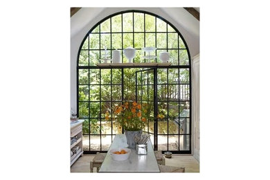 Cottage kitchen photo in Atlanta