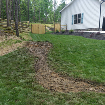 River Rock Drainage