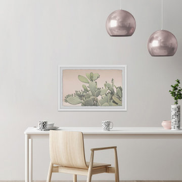 "Cactus Bunch" Framed Painting Print