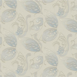 Leaves Jacobean - Wallpaper
