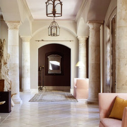 Limestone Columns - Columns And Capitals