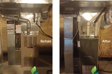 Furnace installation Project in Toronto