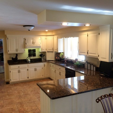 Kitchen cabinet conversion