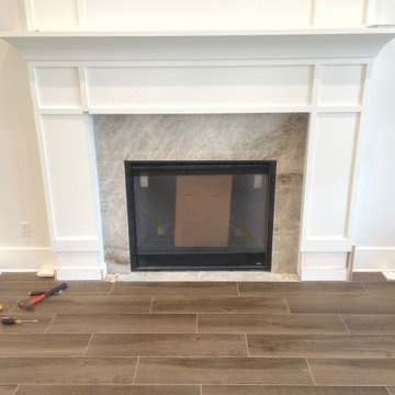 Taj Mahal Quartzite Fireplace Surround - Photos & Ideas | Houzz
