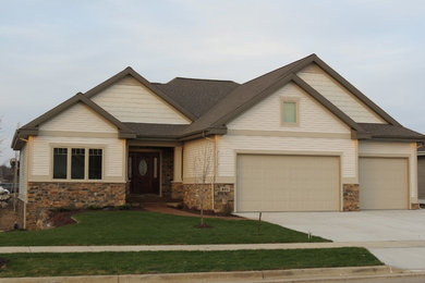 Inspiration for a timeless exterior home remodel in Other
