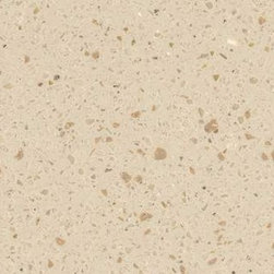 Corian&reg; Cottage Lane has warm caramel, tan, & clear flecks on a neutral base. - Products
