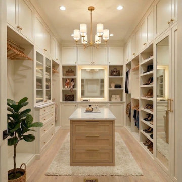 Walk-In Closet in The Emerson | Custom Closet Design Dallas