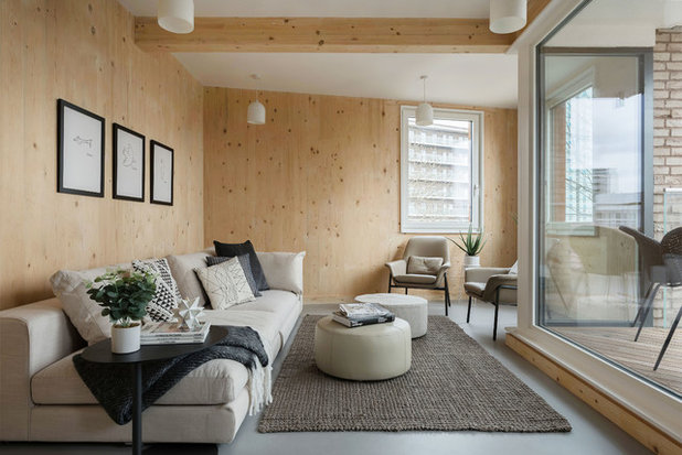 Scandinavian Living Room by Petko Slavov Photography