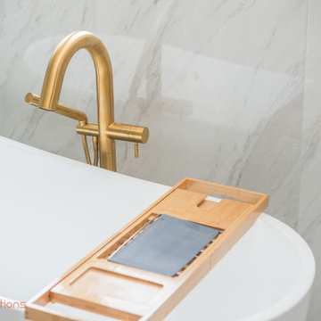 Breathtaking Home Transformation: 3 Bathrooms, Bedroom, Glass Door, Sauna