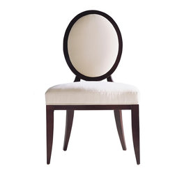 Oval X-Back Dining Side Chair - Baker Furniture - Dining Chairs