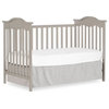 Dream On Me Bella Rose Classic Convertible Crib in Gold Dust