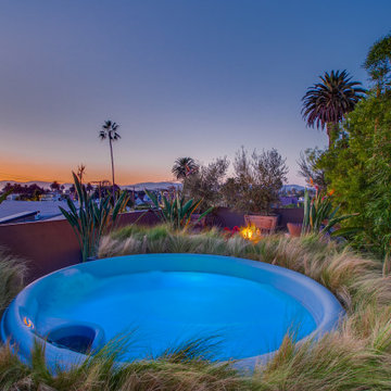 Venice Beach architectural modern with rooftop deck