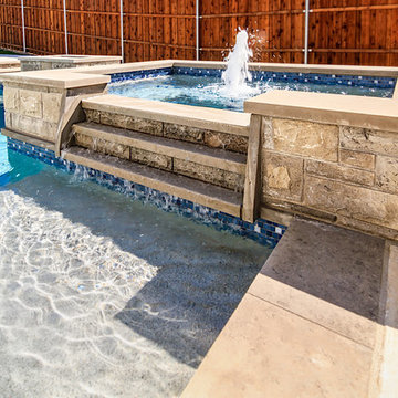 Inground Spa Designs Plano, Dallas, Highland Park