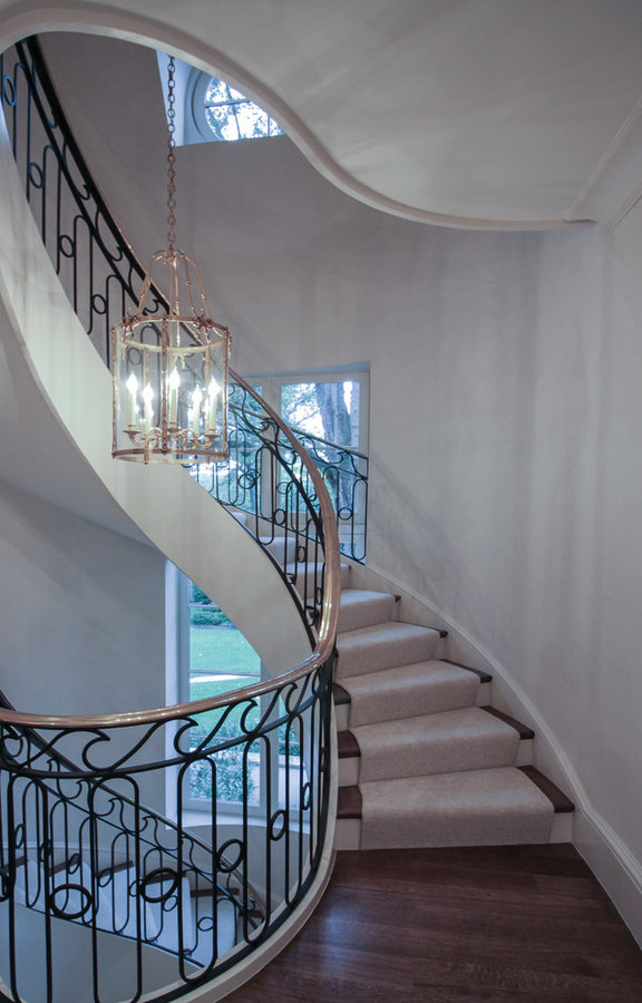 Sculptural/Elliptical Staircase Near Foreign Embassies in Wash. DC, 20008