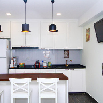 Portfolio 50 - Black and White Colonial