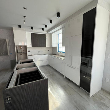 Kitchen Design in Brooklyn , NY apartment.