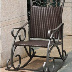 Mediterranean Outdoor Rocking Chairs by Homesquare