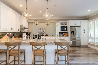 Example of a kitchen design in Vancouver