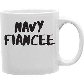 Navy Fiancee Mug
