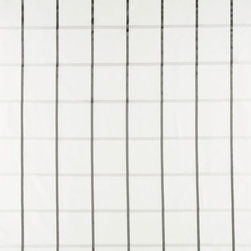 Marcela Plaid in Platinum - Fabric