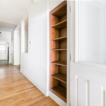 Built in bookshelf