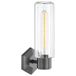 Hudson Valley Lighting - Roebling 1 Light Wall Sconce, Old Bronze Finish, Clear Glass - Features: