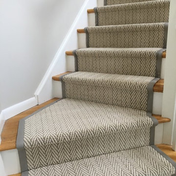 Custom Runner with matching Mat- Cortlandt Manor, NY