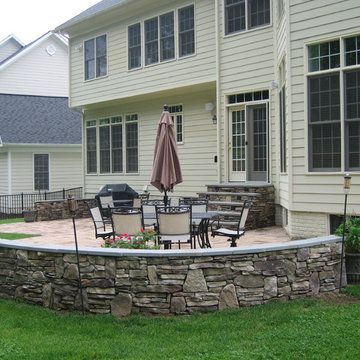 Hanover Paver Patio w/Eldorado Stone