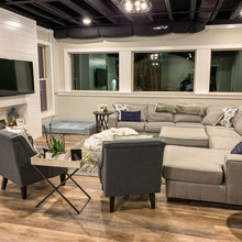 Basement ceiling
