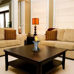 Concave Tabletop Fireplace - Tabletop Fireplaces