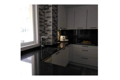 Cocina Black and White
