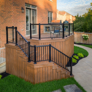 Custom Vinyl Pool, Spa & Shade Structure - Oakville