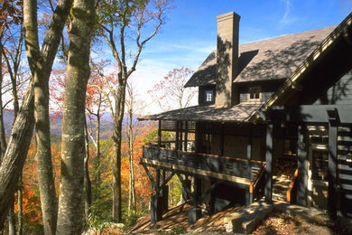Example of an exterior home design in Other