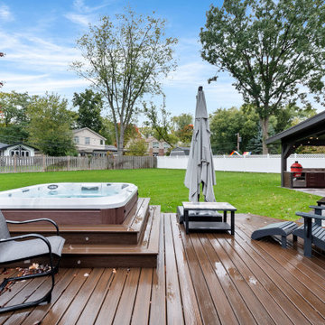 Wide Backyard Area