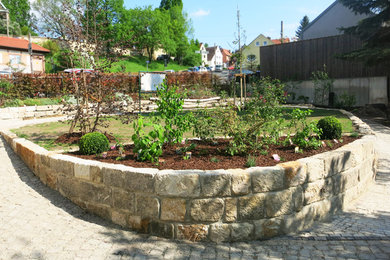 Exempel på en trädgård