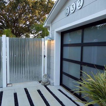 modern house numbers - plaques