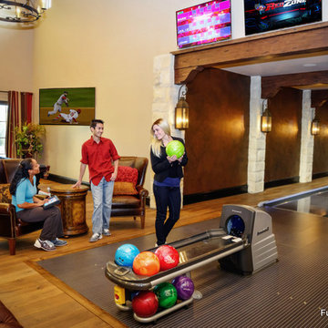 Bowling Lanes for Texas Residence