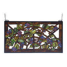Stained glass panels