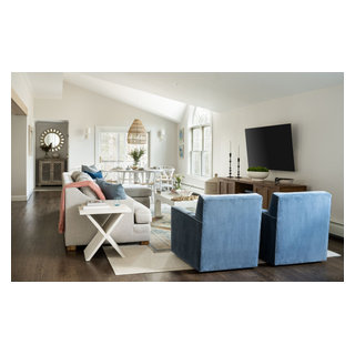 Gatewood Project - Beach Style - Living Room - Boston - by Sarah ...