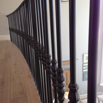 Utah Valley Parade of Homes Spiral Staircase