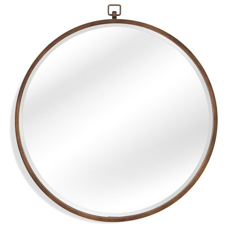 Quinn Wall Mirror - Antique Bronze