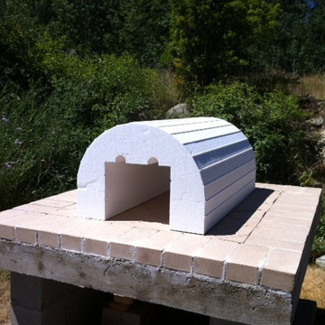 The Reimer Family Wood Fired Brick Pizza Oven in BC, Canada